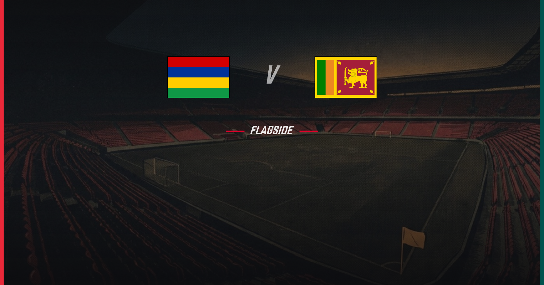 Mauritius - Sri Lanka, International Friendly