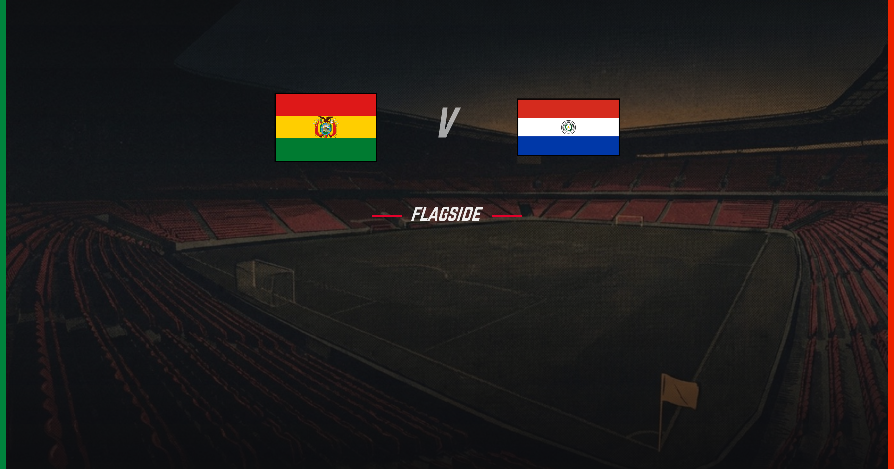 Bolivia - Paraguay, International Friendly