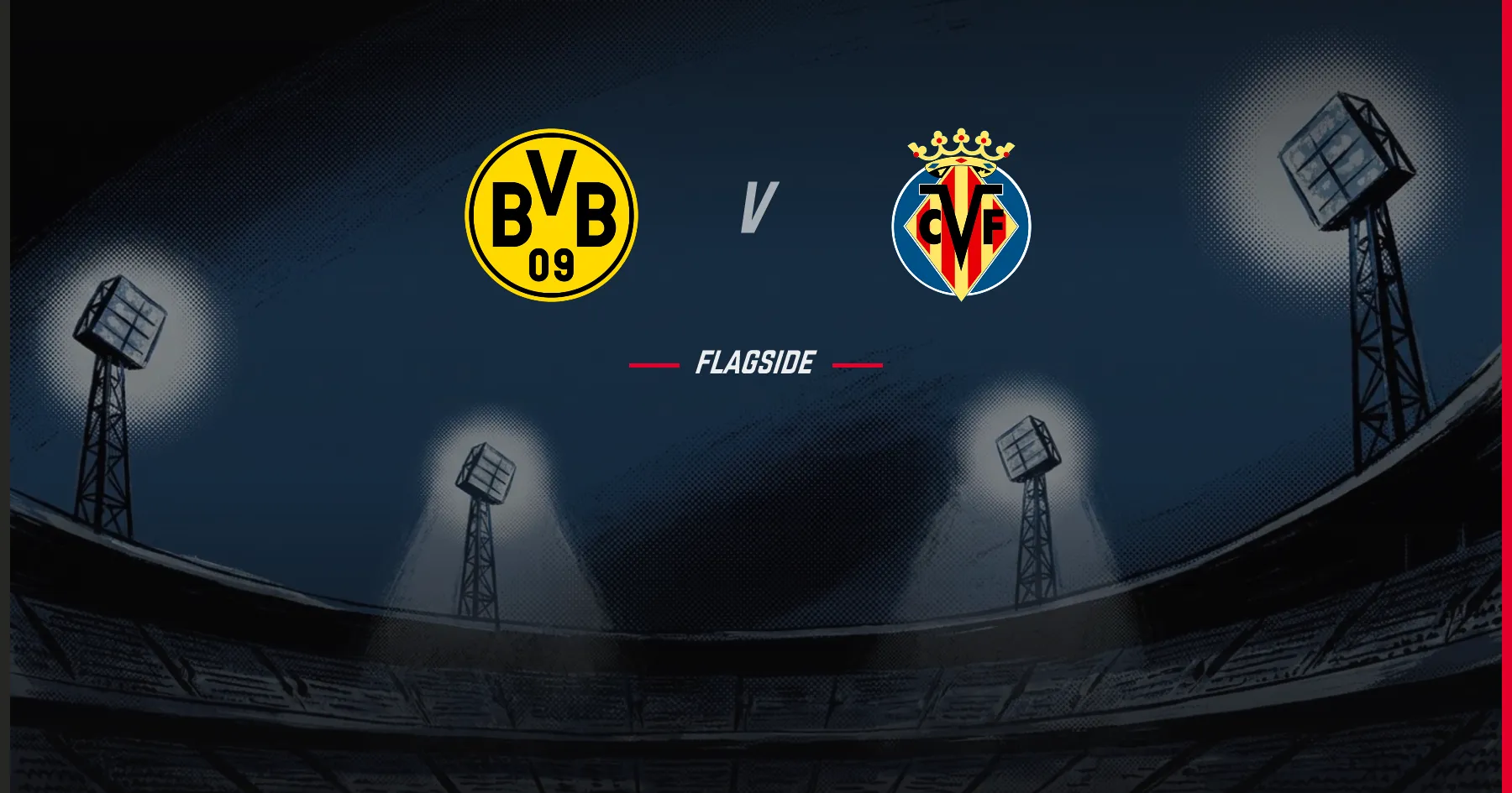 Borussia Dortmund - Villarreal, Champions League