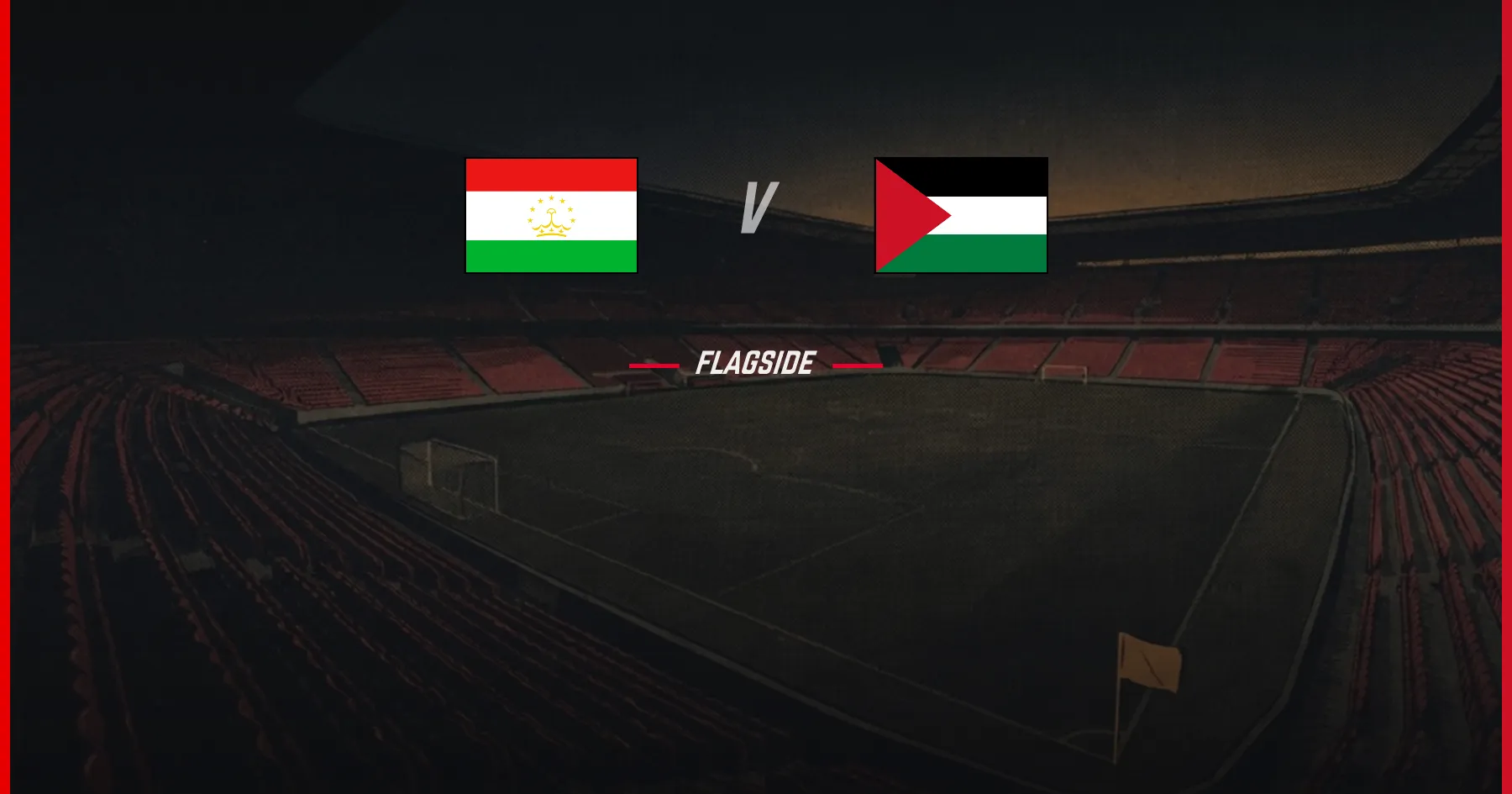 Tajikistan - Palestine, International Friendly