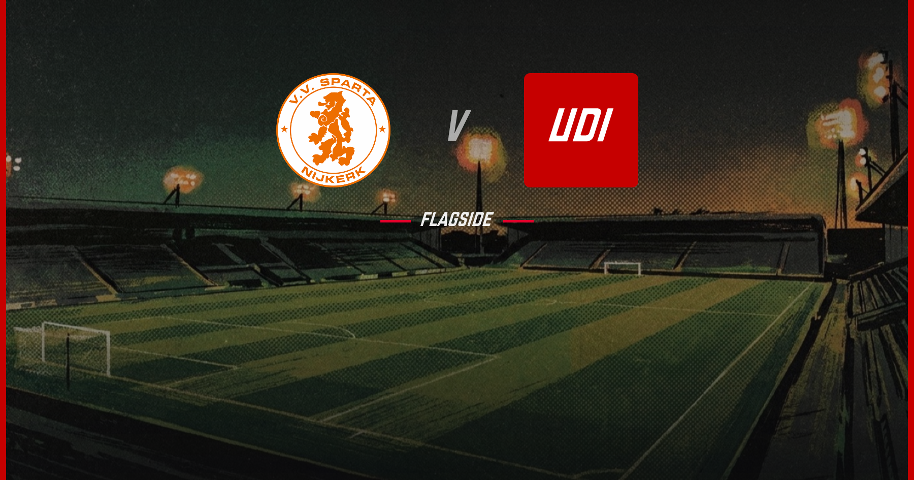 Sparta Nijkerk - UDI 19, KNVB Beker
