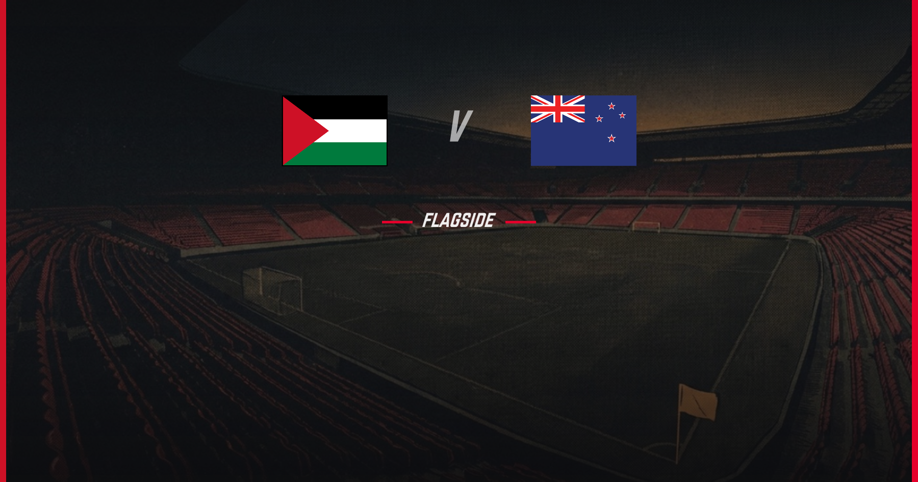 Palestine - New Zealand, International Friendly