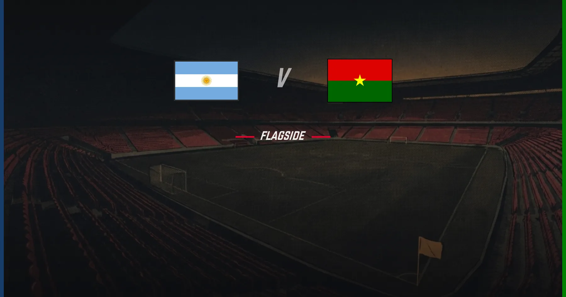 Argentina - Burkina Faso, International Friendly