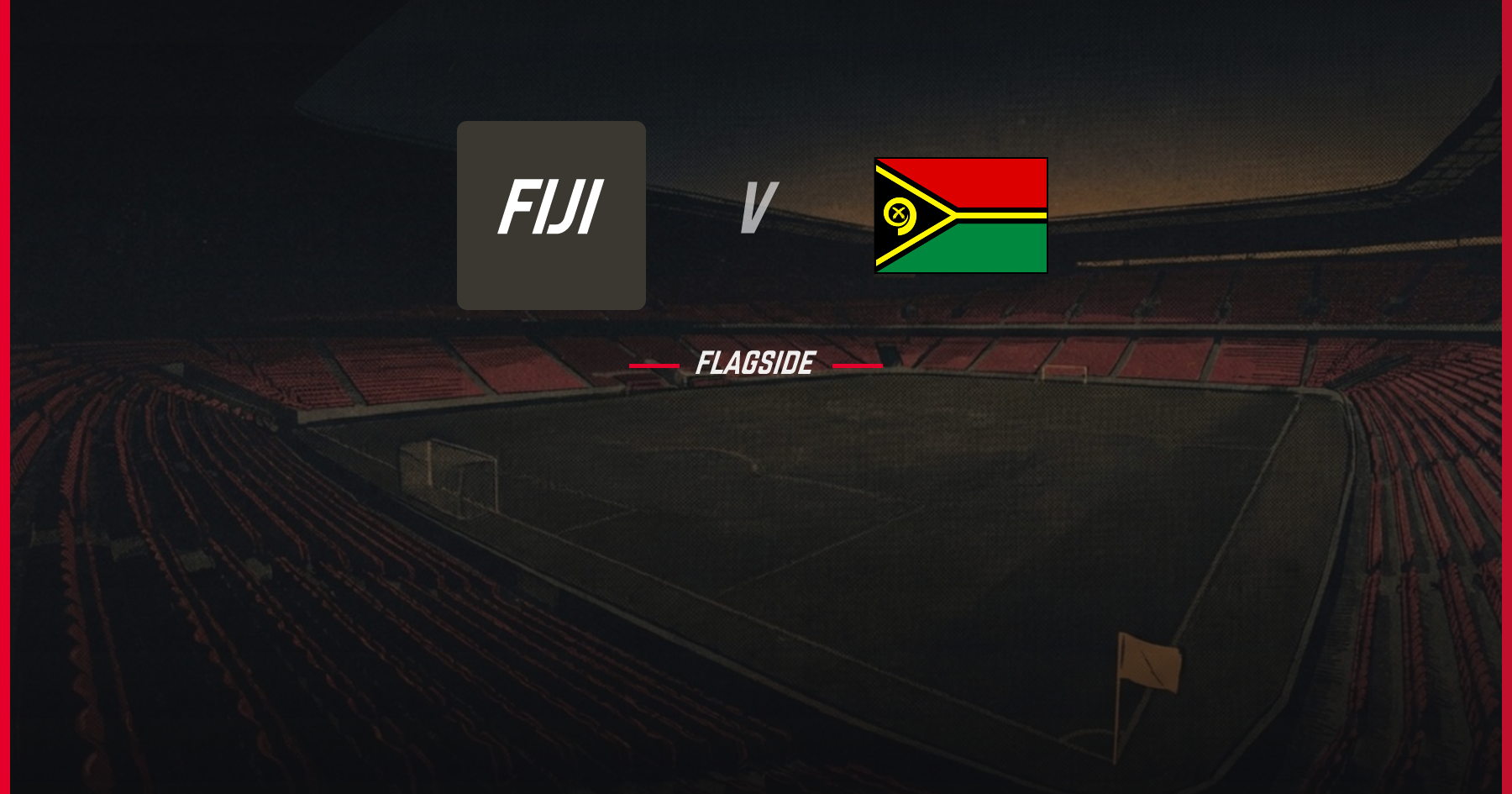 Fiji - Vanuatu, International Friendly