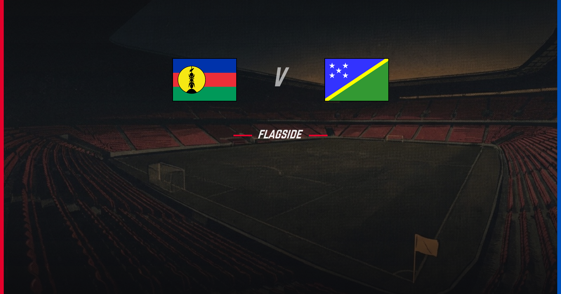 New Caledonia - Solomon Islands, International Friendly